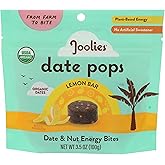 Joolies Organic Lemon Bar Date Pops, 3.5 Ounce