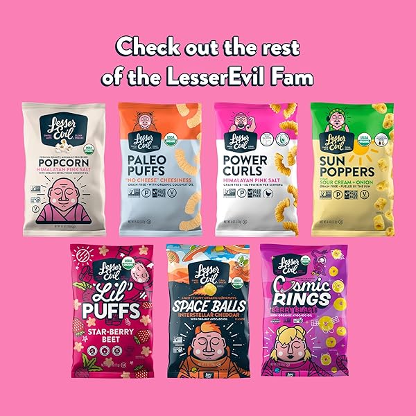 LESSEREVIL ORGANIC POPCORN KERNELS, NON-GMO VERIFIED, GLUTEN FREE, VEGAN, 5 LB BAG