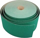 ProDec 50m Roll 240 Grit Green Aluminium Oxide Sandpaper 115mm view 3