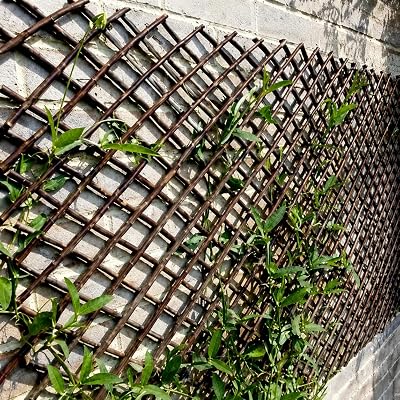 Garden Mile Expanding Outdoor Wooden Willow Trellis 180cm x 60cm