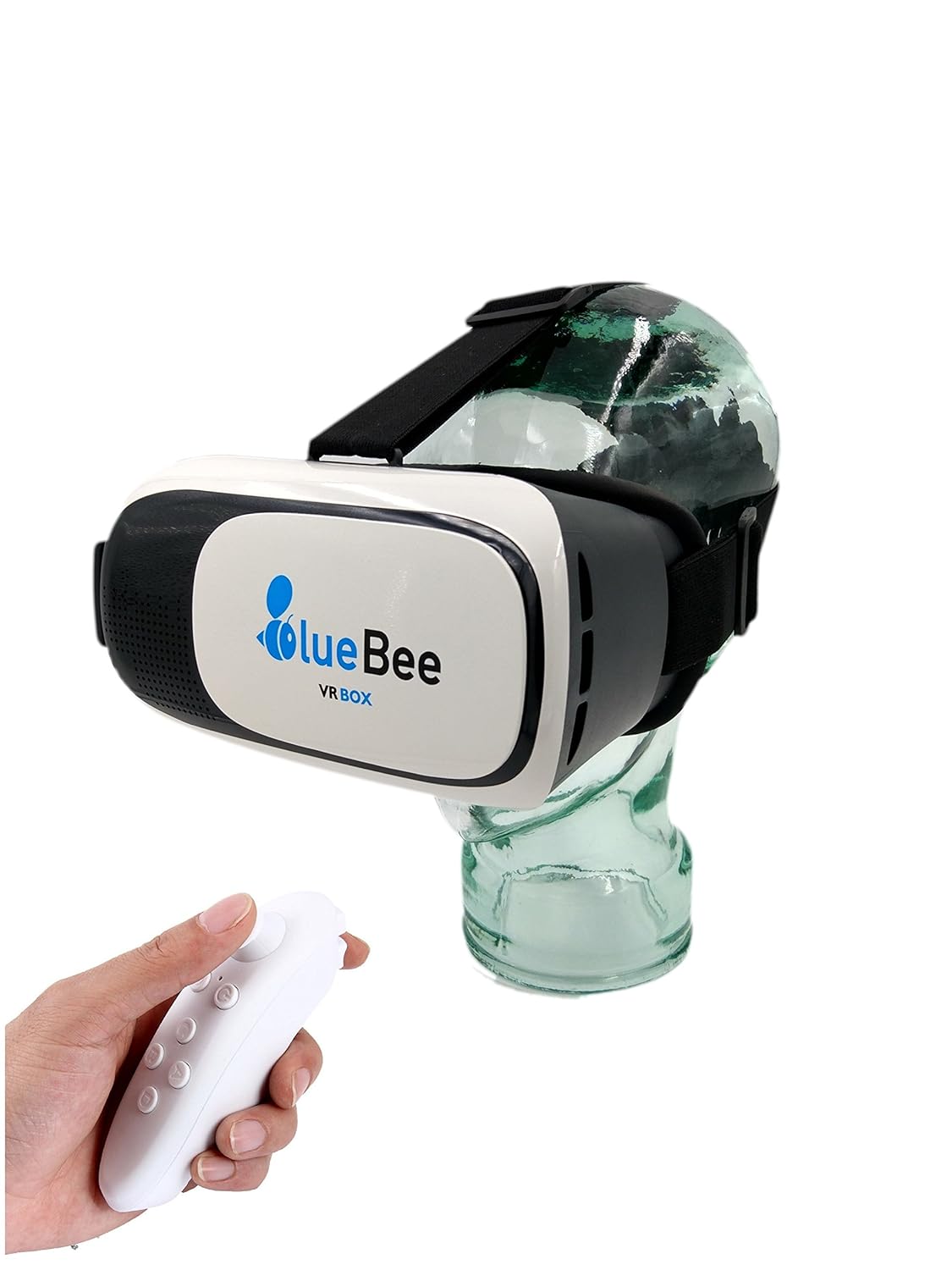 BlueBee Gafas VR  Mando a distancia Realidad Virtual Genuine D Google