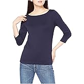 Amazon Essentials Women's Slim-Fit 3/4 Sleeve