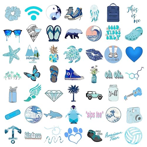 61 Pcs Minnesota Aesthetic Stickers Pack – Waterproof Vinyl Decals For Water Bottles, Laptops, Phones, Skateboards & More!