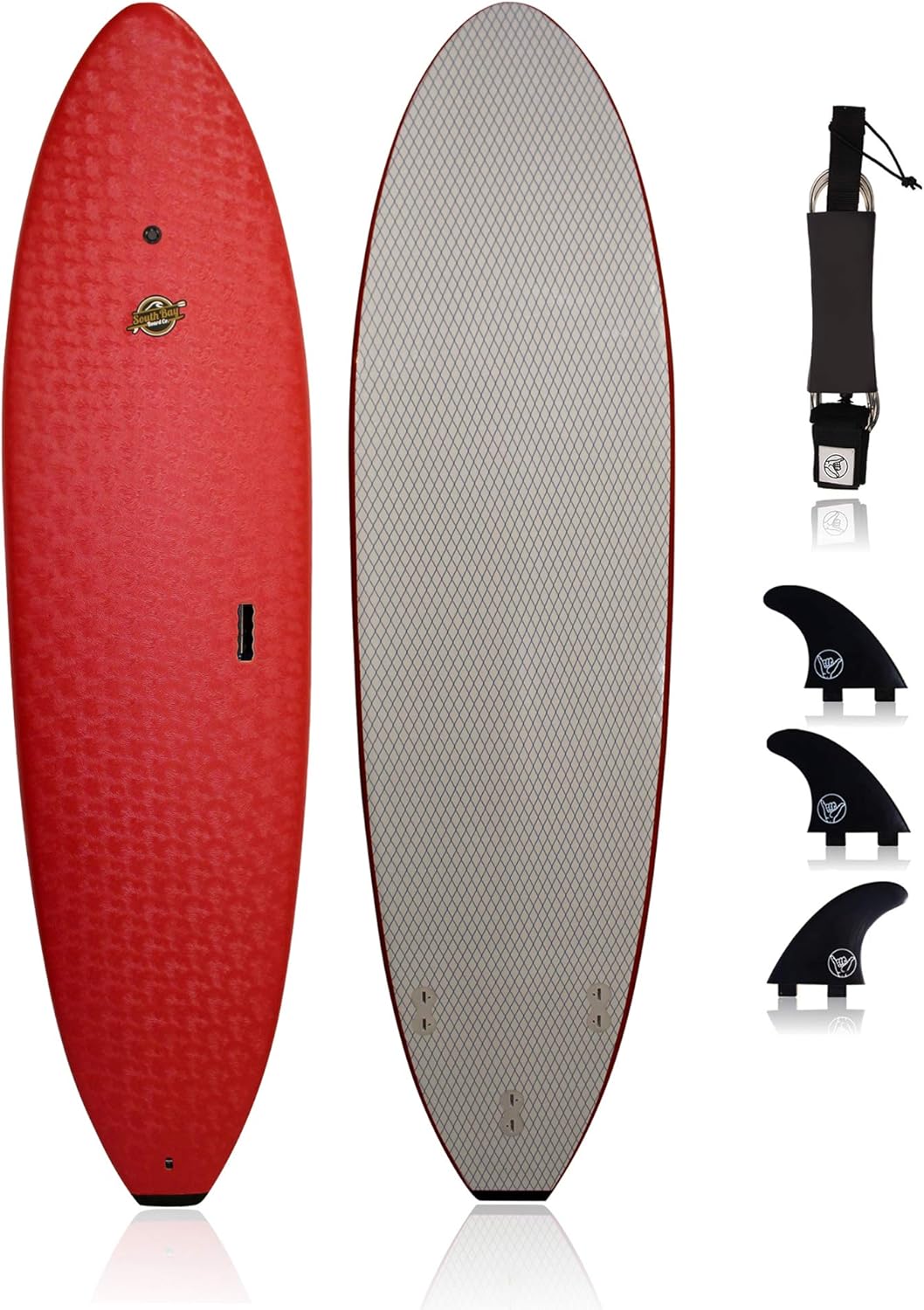 Premium Surfboards for Beginners (7', 8', and 8'8") Wax