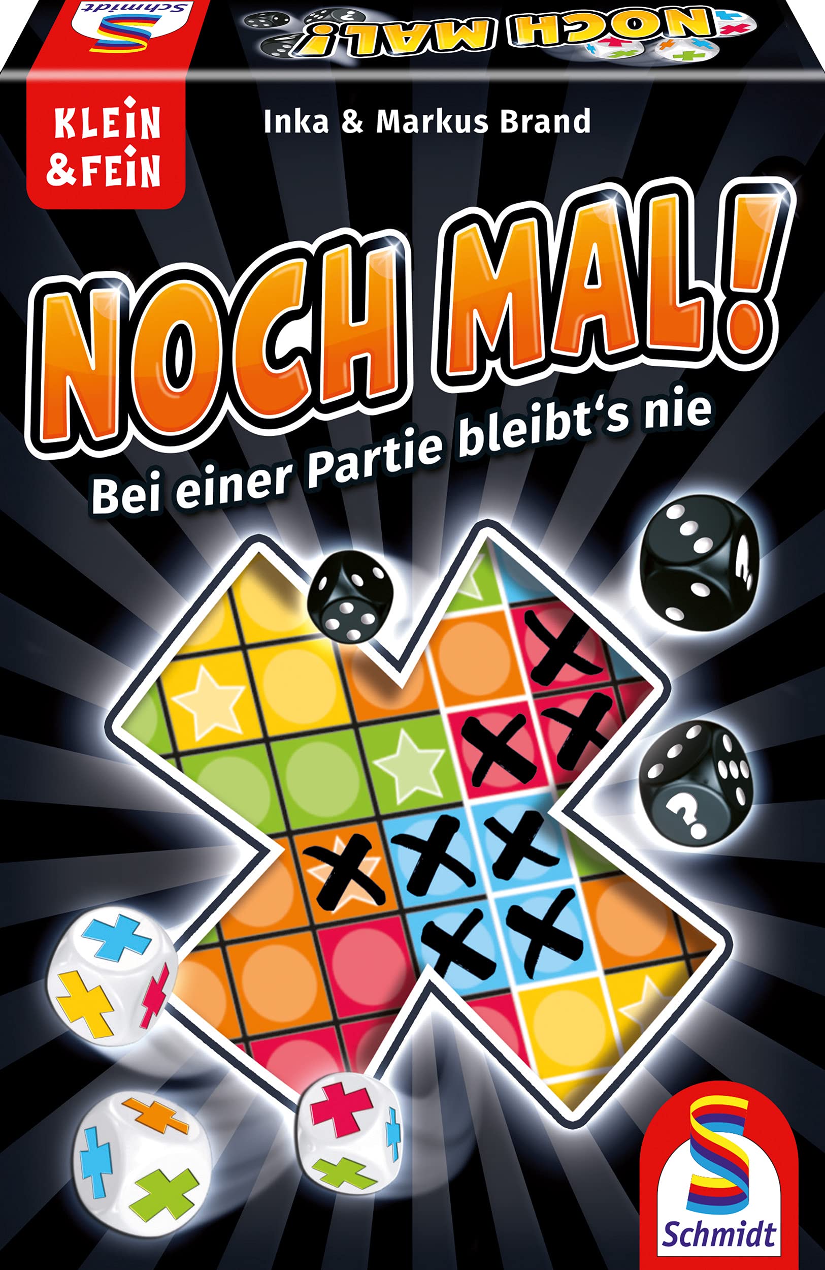 Schmidt Spiele 49327 Noch mal, Würfelspiel aus der Serie Klein & Fein, ab 8 Jahren