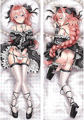 Amazon Eir 抱き枕 Fate Apocrypha Fgo アストルフォ ゴスロリ ライダー 両面プリント 等身大 ピロー 抱き枕カバー アニメ 漫画 同人 アダルト エロ 爆乳 おっぱい 18禁 カスタム可能 2wayトリコット 50cm X 150cm アニメ 萌えグッズ 通販