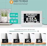 Véfaîî Upgraded Dementia Clock 2.0 7" with DST, 20 Reminders, SDR Sleep Trainer view 7