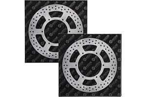 NICHE Front Brake Rotor Set for Yamaha V Star 1100 650 Road Royal Star Virago 535 3JB-2582U-10-00