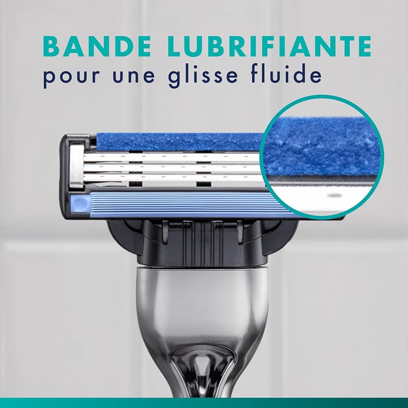 Lames de Rasoir Homme Mach 3, Pack de 24
