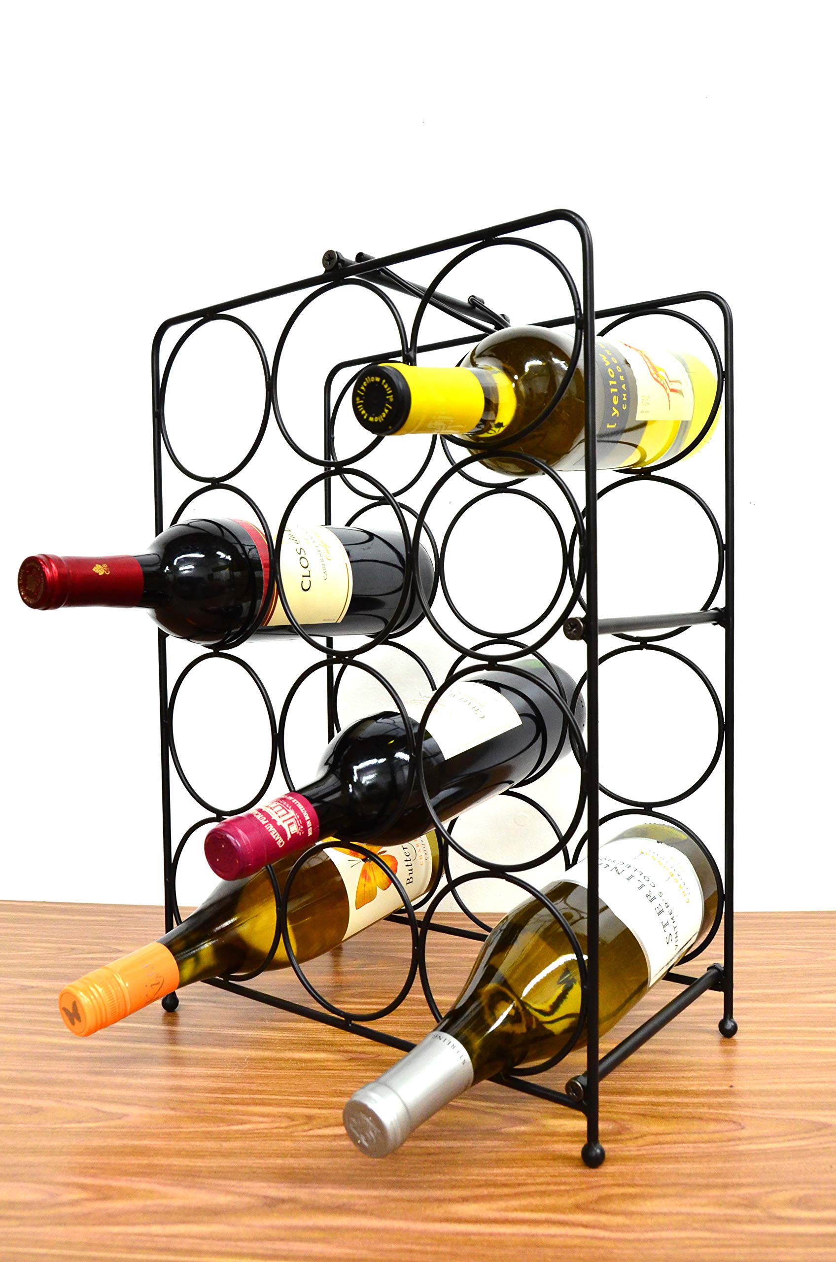 Buy Superiore Livello Napoli 12 Bottle Free Standing Wine Rack, Wine