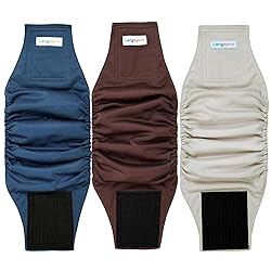 Langsprit Male Belly Bands for Dogs