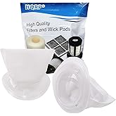 HQRP 2-pack Filter compatible with Black & Decker HNV220B HNV220BCZ series HNV220BCZ00 HNV220BCZ01 HNV220BCZ01FF HNV220BCZ03 HNV220BCZ10 HNV220BCZ12 HNV220BCZ22 HNV220BCZ26 Lithium Hand Vac
