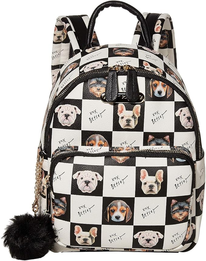 Betsey Johnson Dog Backpack Mini Puppy Floral Kitsch Bag 1 year warranty