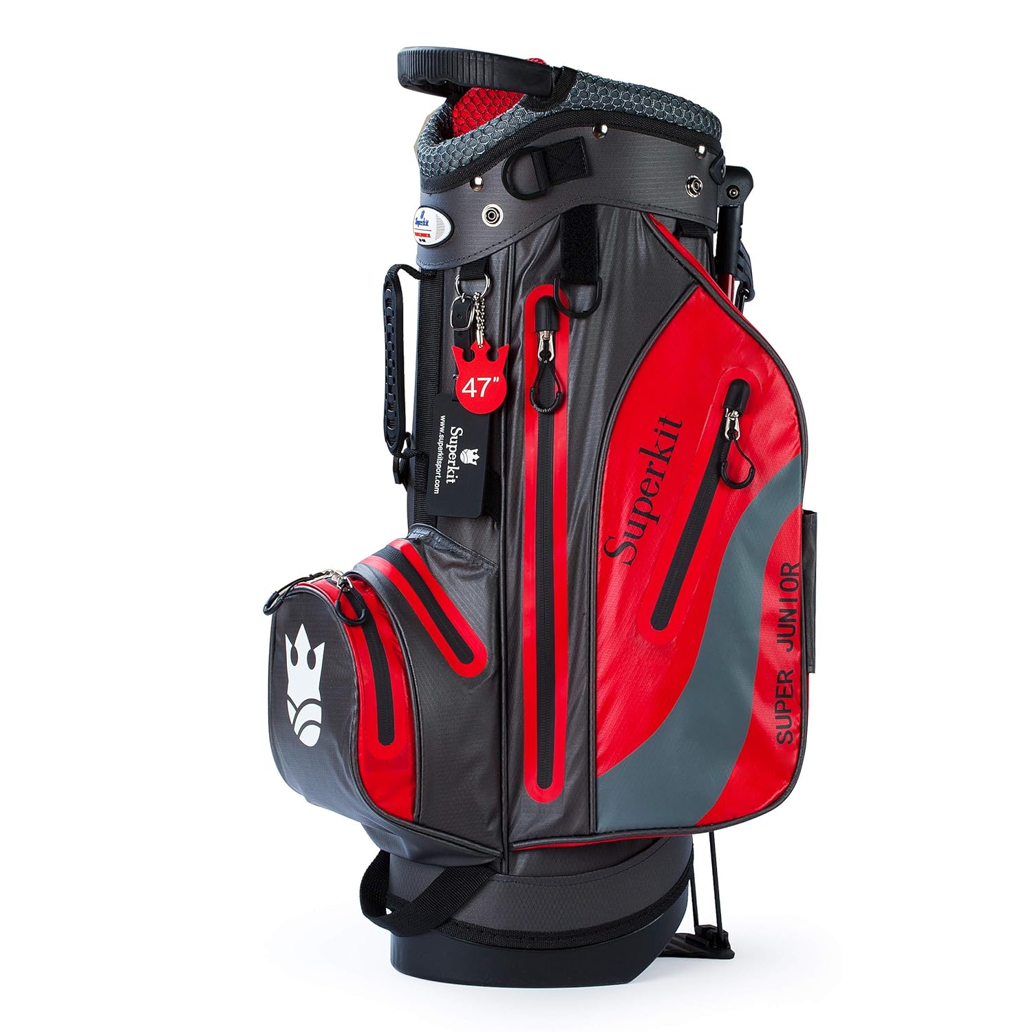  Superkit Golf Bag Lightweight Organized Stand