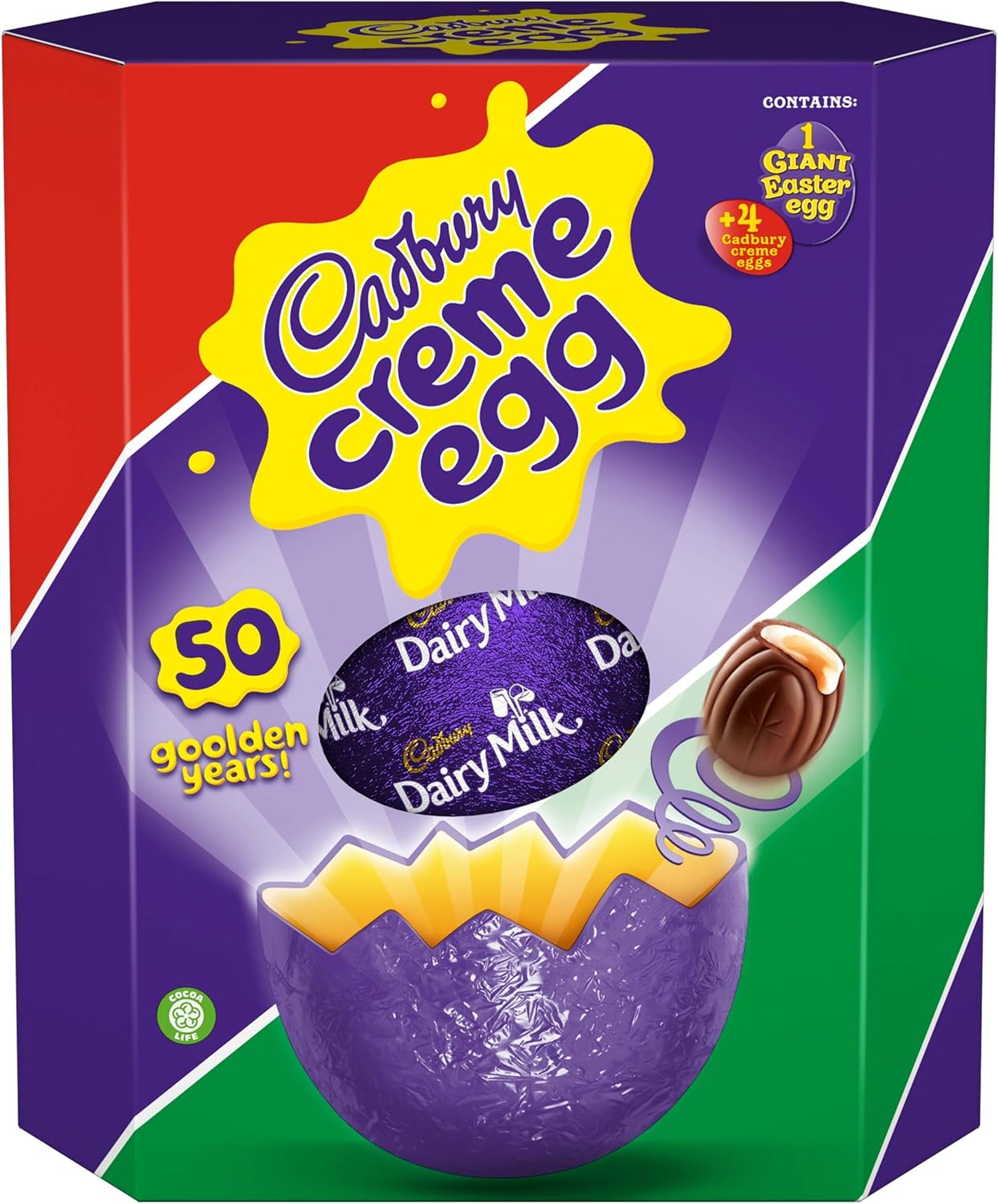 Cadbury Giant Creme Egg Easter Egg 460g Amazon Co Uk Grocery