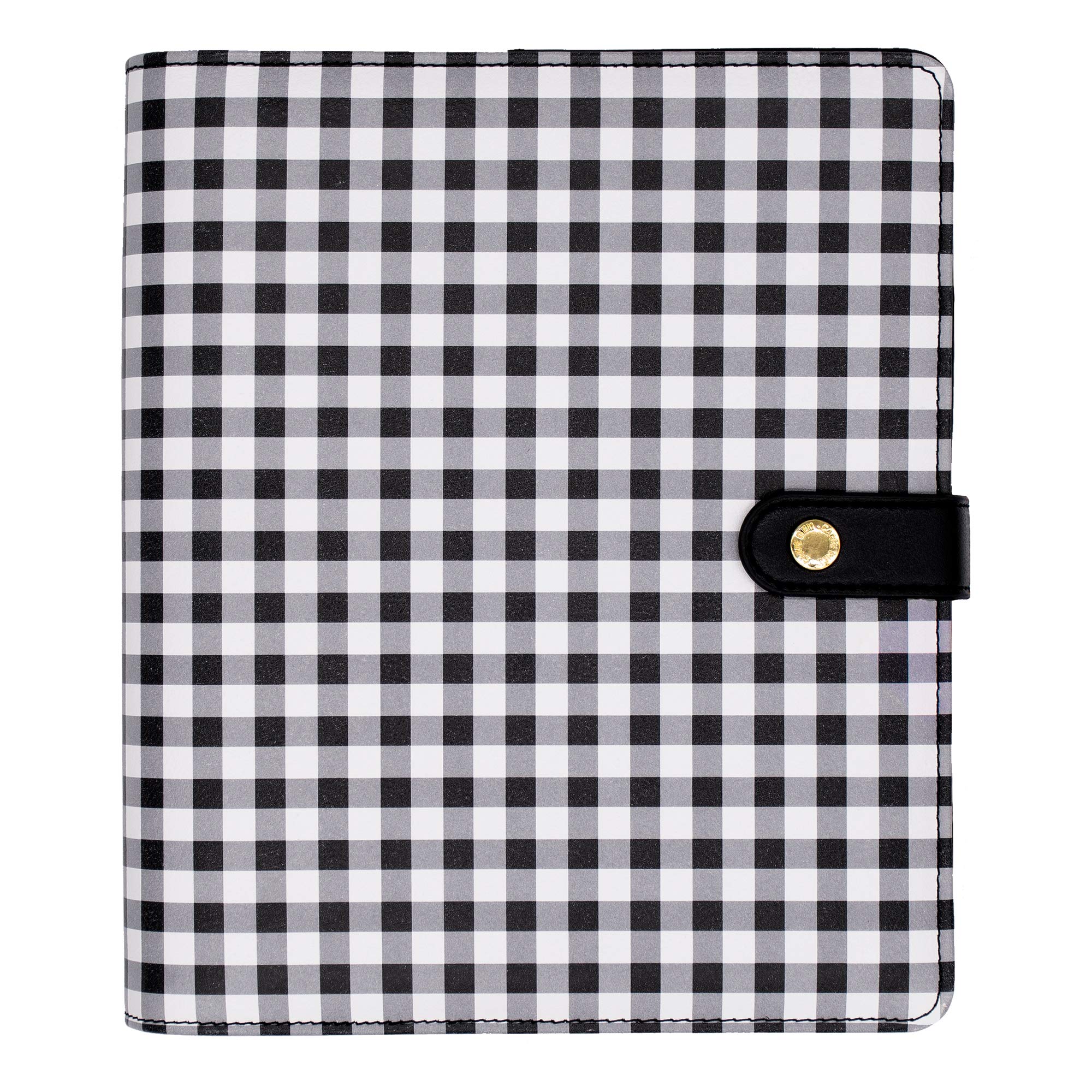 Pukka Pad, Carpe Diem A5 Planner with Weekly, Monthly Layouts, 25 x 24 x 5 cm, Buffalo Check