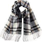 CALVIN & OLIVIA Ultra-Soft Cashmere Feel Scarf Winter Holiday Gift for Men & Women