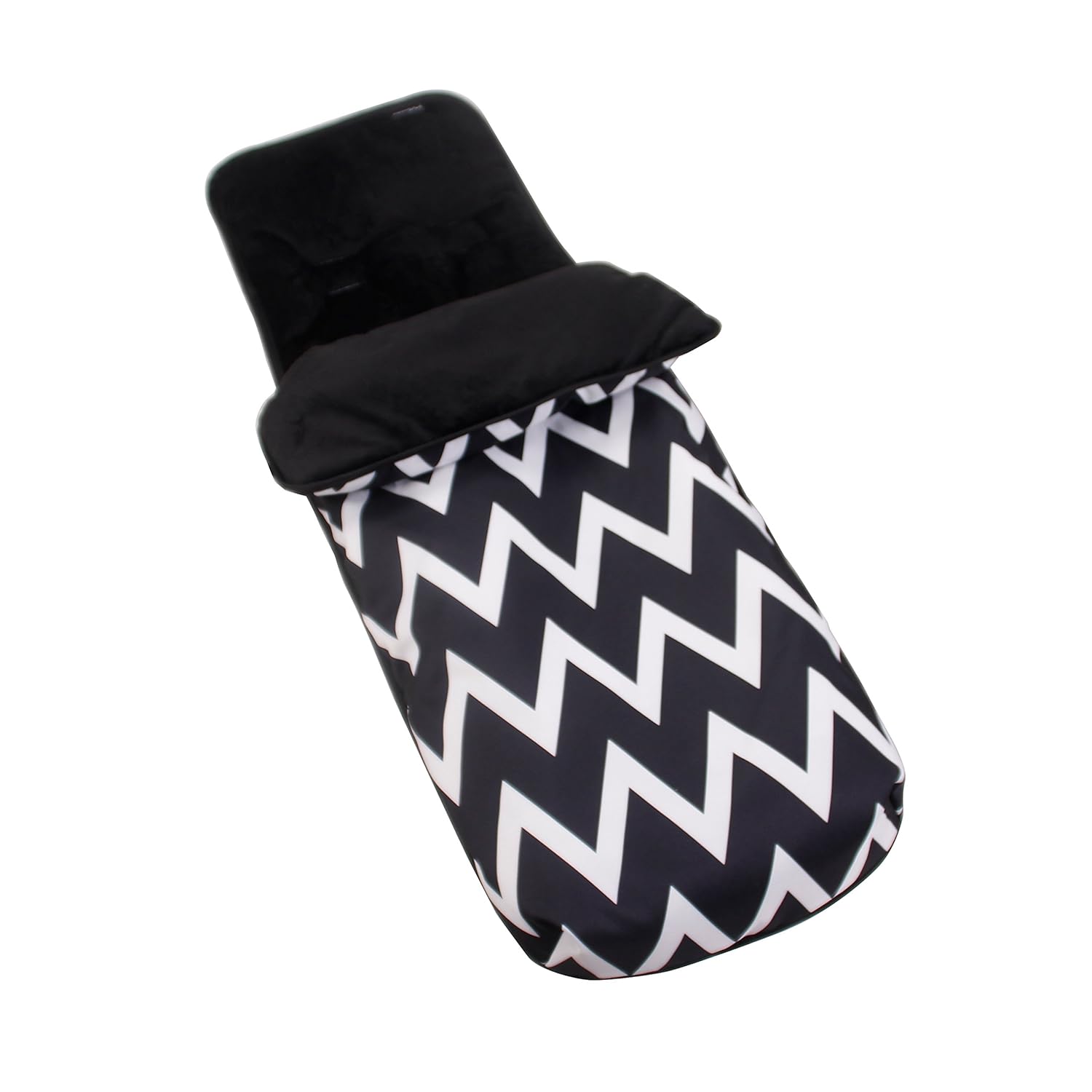 my babiie grey chevron cosytoes