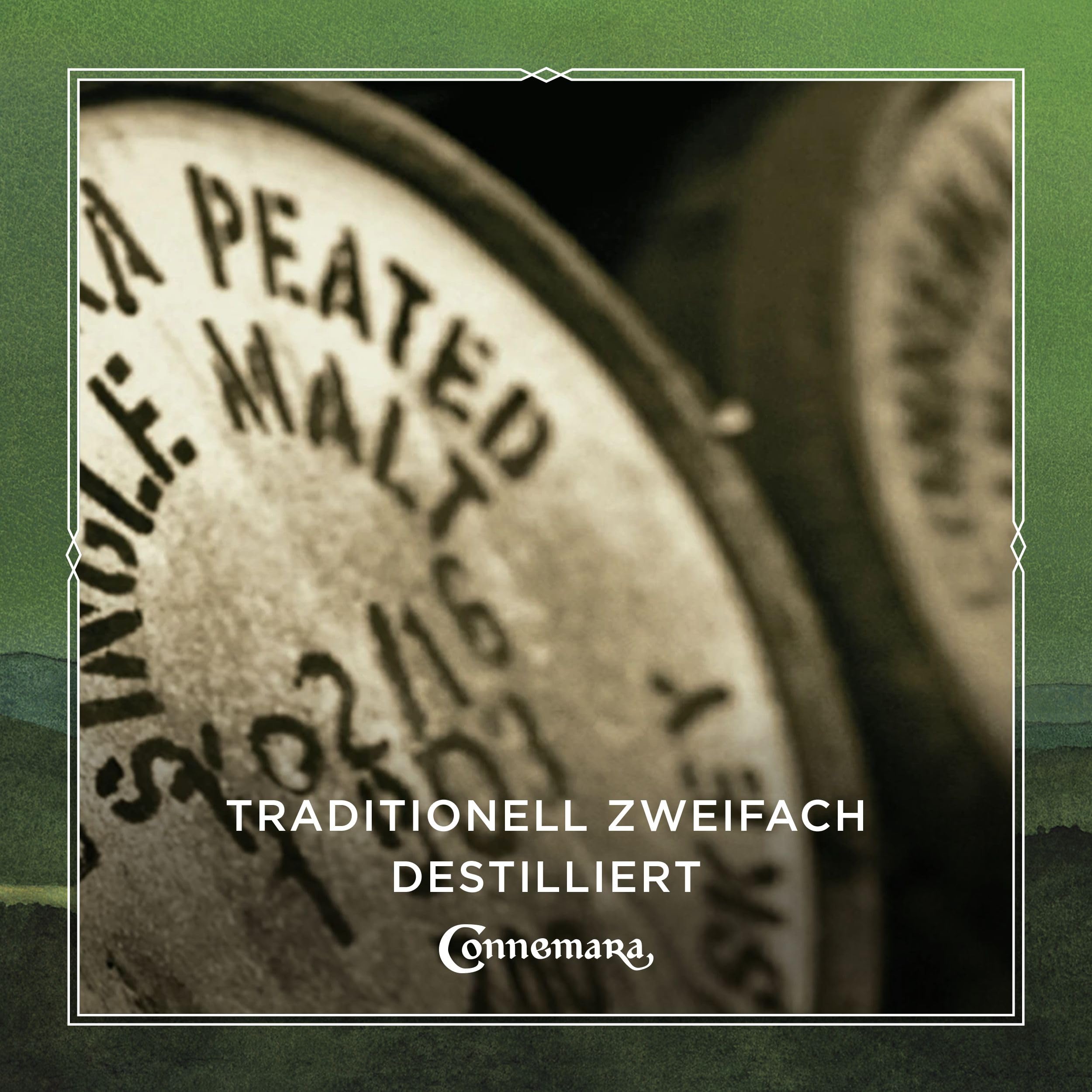 Connemara 12 Jahre mit Geschenkverpackung | getorfter Single Malt Irish Whiskey | rauchiges Aroma | 40% Vol | 700ml Einzelflasche 7