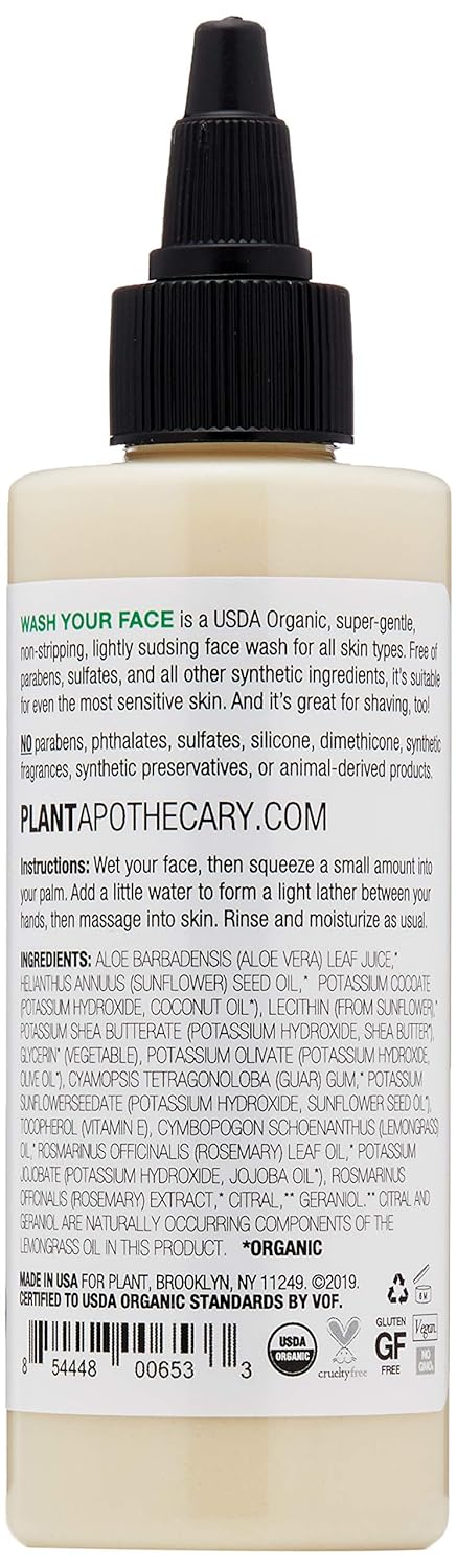 wash your face plant apothecary