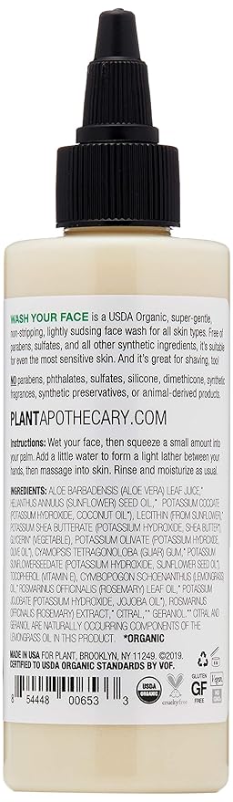 wash your face plant apothecary
