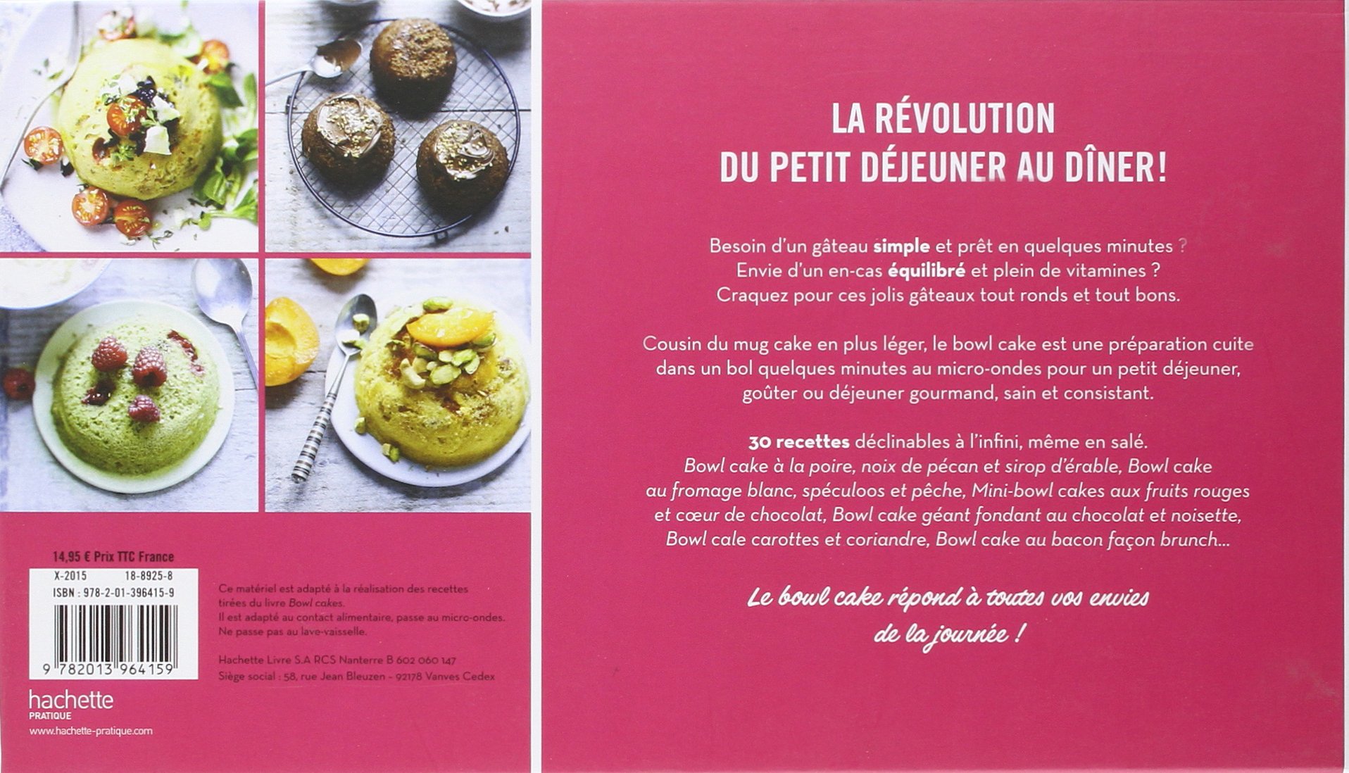 Coffret Bowl Cakes Gateau Express En 2 Minutes Amazon Co Uk Le Goff A Books