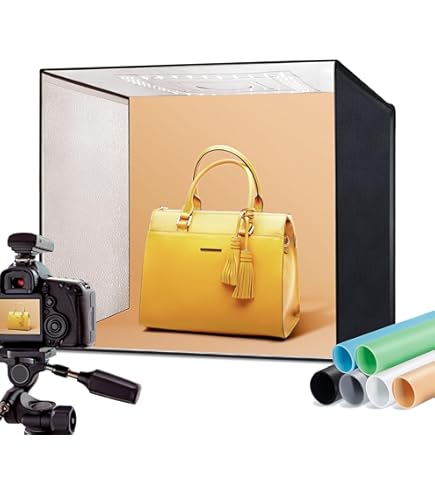 Amazon.com : RALENO D550+D440 Pro Photo Studio Light Box, Foldable