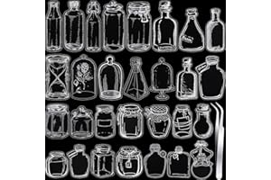 Ireer 120 Pcs DIY Transparent Dried Flower Bookmarks with Tweezers Handmade Flower Bookmarks Maker Clear Pressed for Home School Reader Book Club Craft