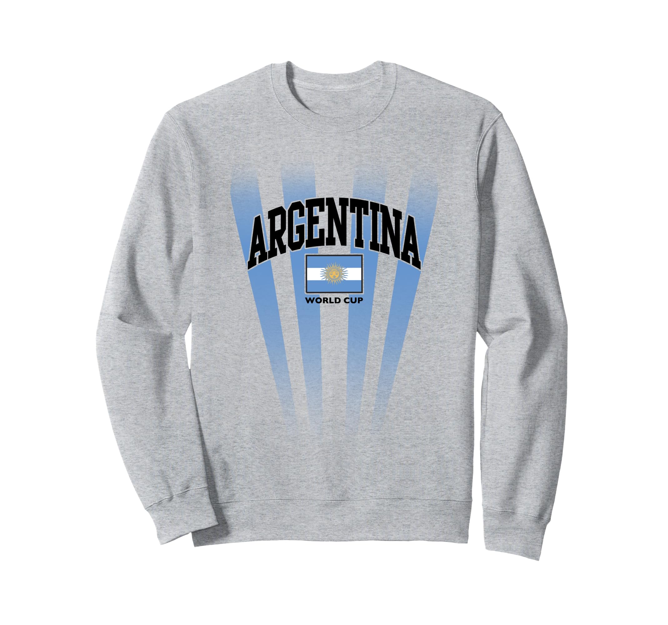 Argentina World Cup Centre Flag Blue White Sweatshirt