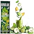WAKI GO Green Juice 100% Natural Blend Balanced Elixir 0.35 oz (10g) per bag | Pack of 10 | Ready in One Minute | Gluten Free | Vegan | Non-GMO | Keto