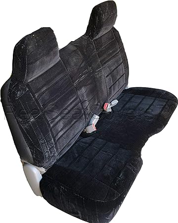 Amazon Com Realseatcovers 3 Layer Seat Cover For 1985 Toyota Pickup Front Bench 8mm Thick A25 Molded Headrest Small Notched Cushion Black Automotive