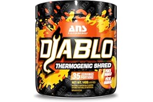 ANS Performance Diablo (35 Servings, 4.9 oz) - Energy Powder for Elevated Strength & Stamina - With Added Kinetq, Garcinia, L