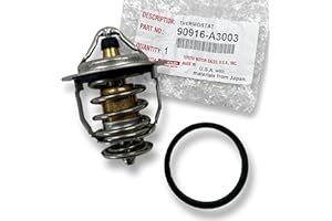 APSG Genuine 90916-A3003 / 90916-03129 Thermostat with Gasket | Compatible with Lexus, Scion, Toyota | OE 82c Temp Engine Coolant Thermostat | USA/JAPAN