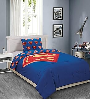 Amazon Com Superman Bedding Set Queen Size Home Kitchen