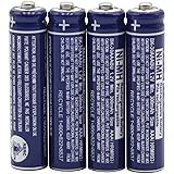 Cerepros 4-Pack BK-30AAABU Battery for Panasonic