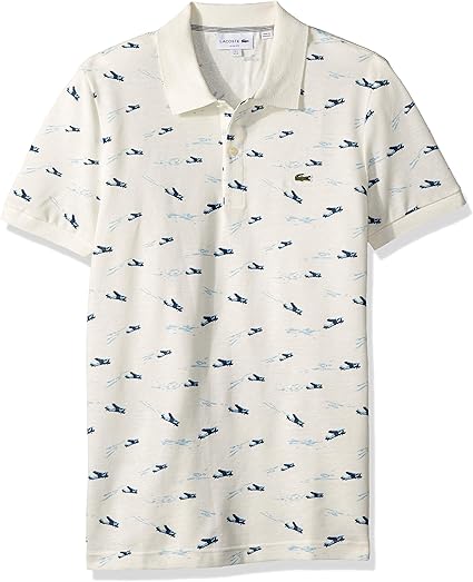 lacoste men's slim fit polo shirt