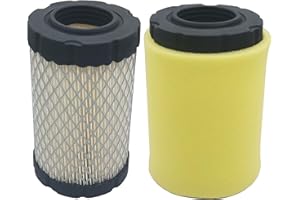 796031 Air Filter fits for Briggs Stratton 591334 594201 Husqvarna YTH22V46 John Deere D100 Pro Performance for Lawn Tractor 