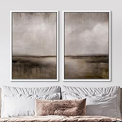 MUDECOR Framed Canvas Print Wall Art Set Misty
