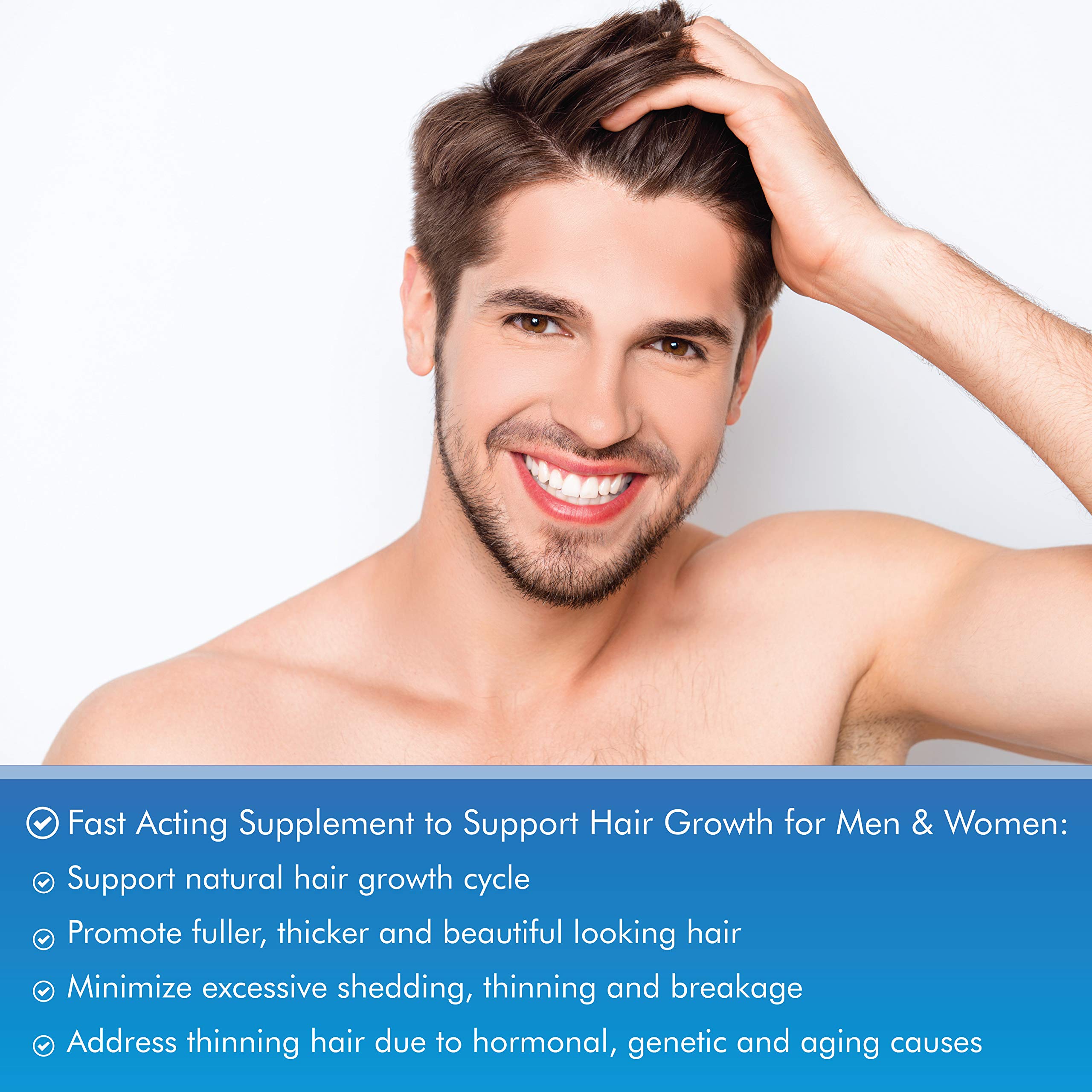 Md Nutri Hair Growth Supplement With Biotin 30 Capsules