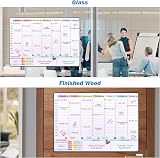 POPRUN Weekly Planner Whiteboard Calendar 60x40cm Self-Adhesive view 7
