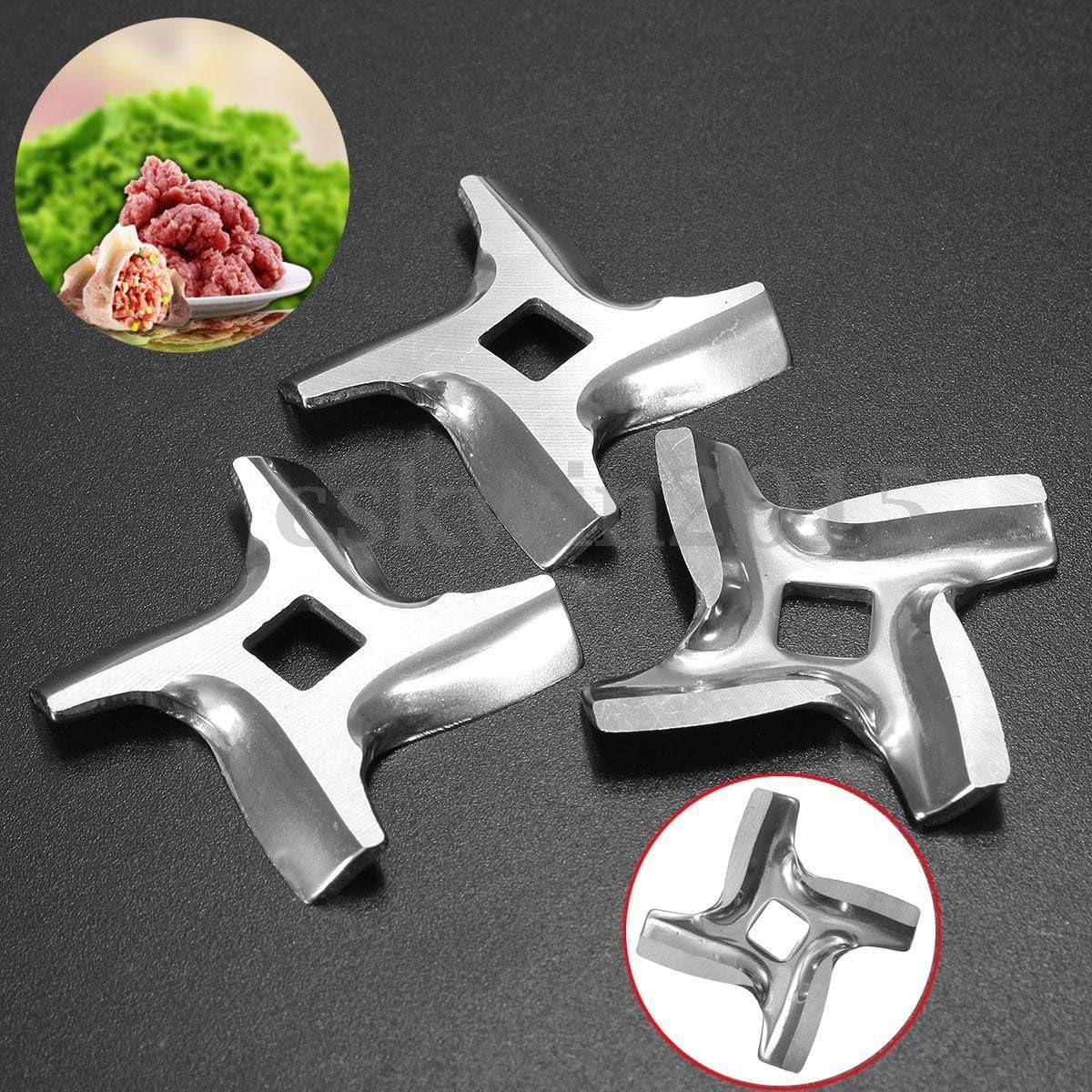 3Pcs Steel Meat Grinder Blade Parts Fits For Moulinex HV6 Type A133