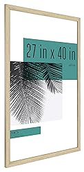 MCS Studio Gallery Frame, Natural Woodgrain, 27 x
