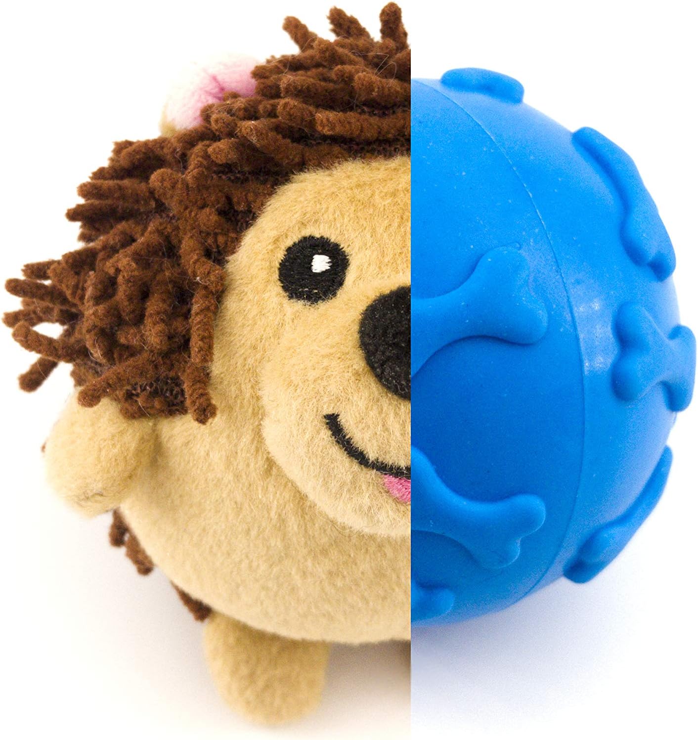 dog toy with ball inside