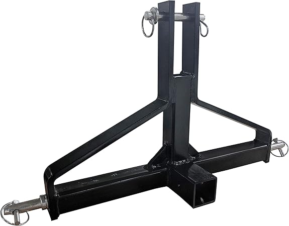 Amazon Com Titan Attachments Receiver Hitch 2 Category 1 3 Point Quick Hitch Compatible Sports Outdoors