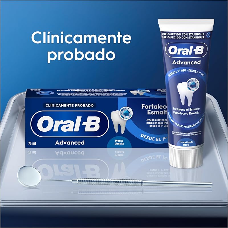 Advanced Fortalece El Esmalte Pasta de Dientes, Pack 2x75 ml — foto 5 de 8