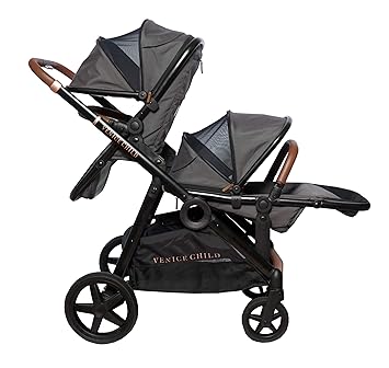 single to double stroller travel system
