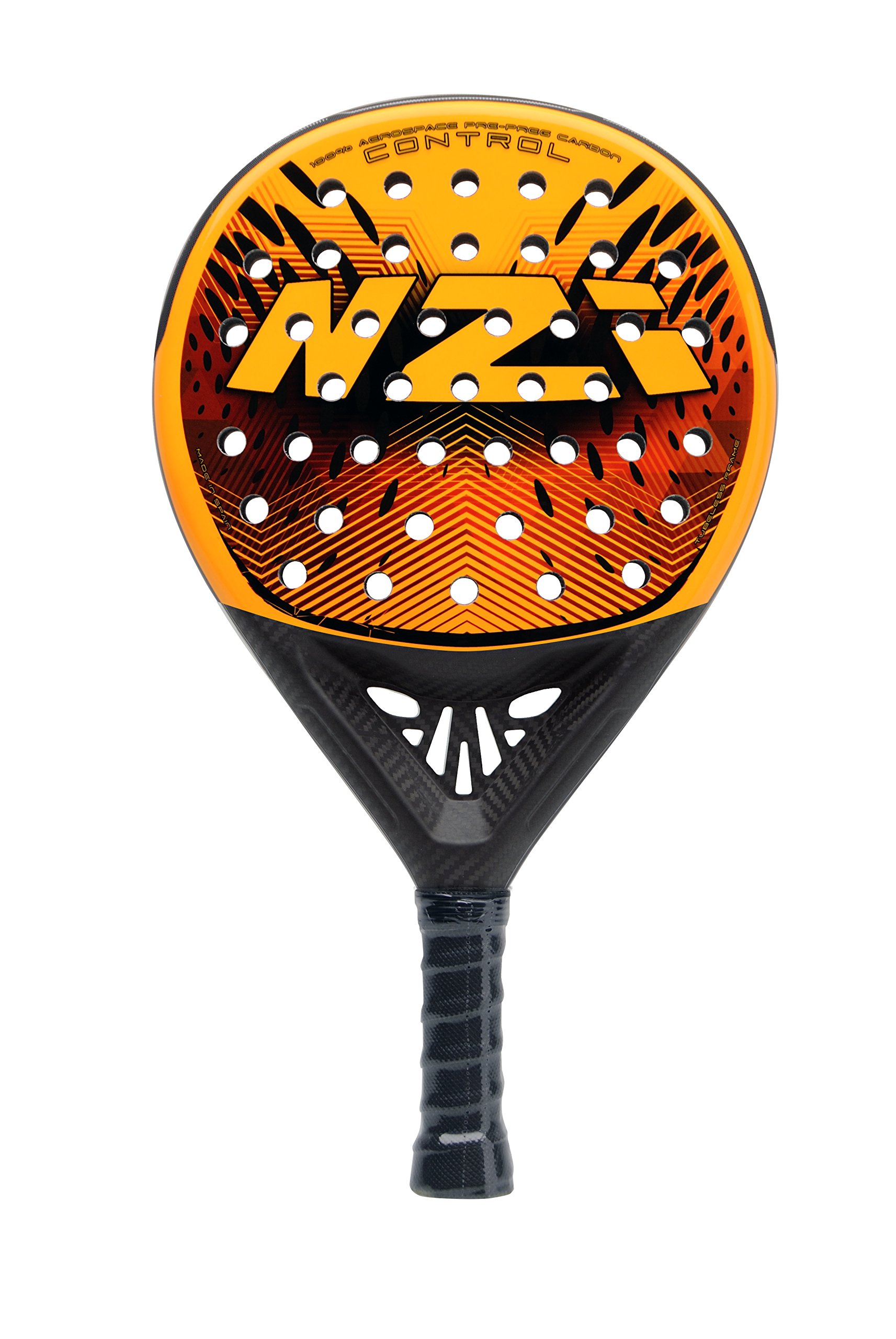 NZI 552000 G984 Padel Tennis Racquet, Unisex Adult, Orange/Black, One Size