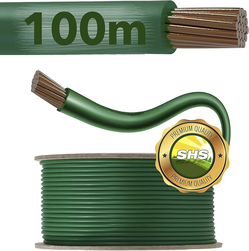 BRJR Universal Boundary Cable for Robotic Lawnmowers - Compatible with Many