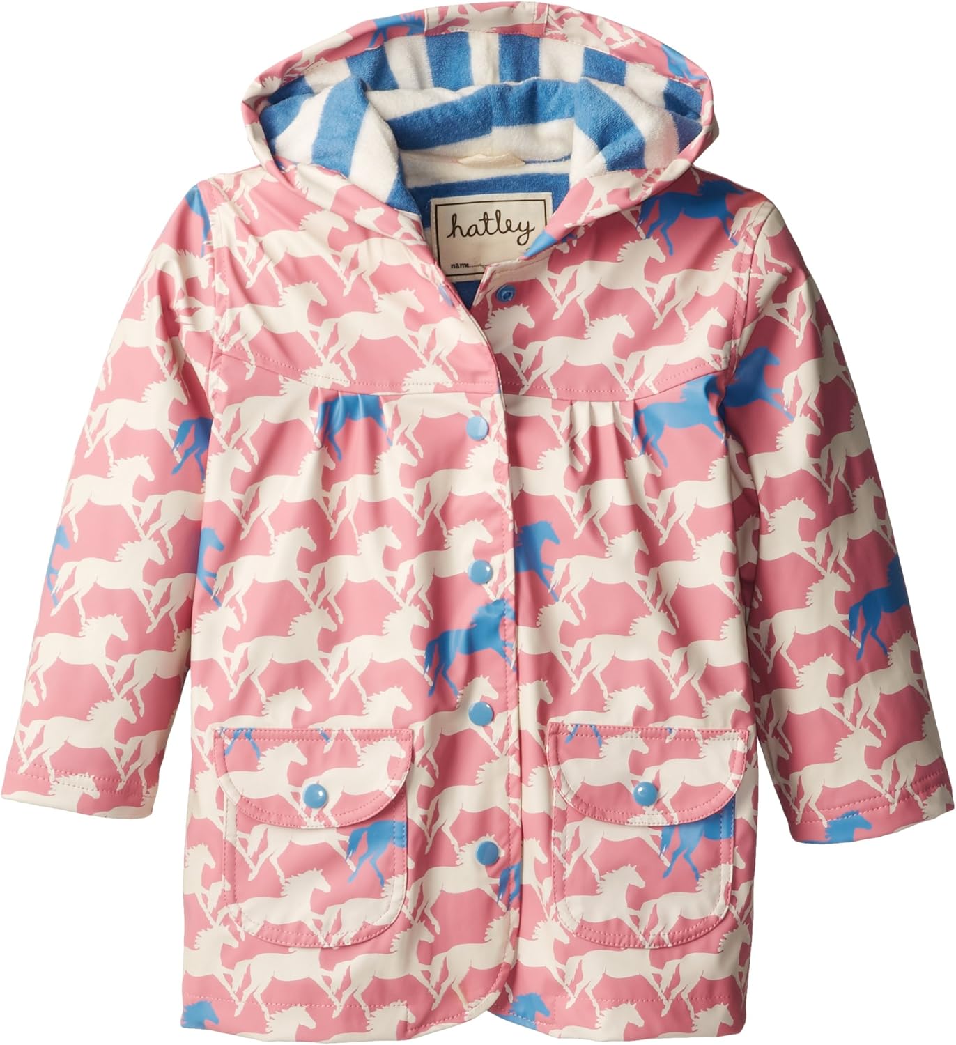 Hatley Girls RaincoatShow Horses, Pink, 8 Years Amazon.co.uk Clothing