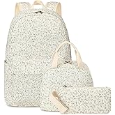 LEDAOU Backpack for Girls School Bag Kids Bookbag Teen Backpack Set Daypack with Lunch Bag and Pencil Case | Kids, Bookbag, Daypack, with Lunch Bag, and Pencil Case